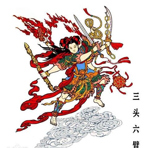 快看，上面有哪吒！了解中国古代神话英雄哪吒